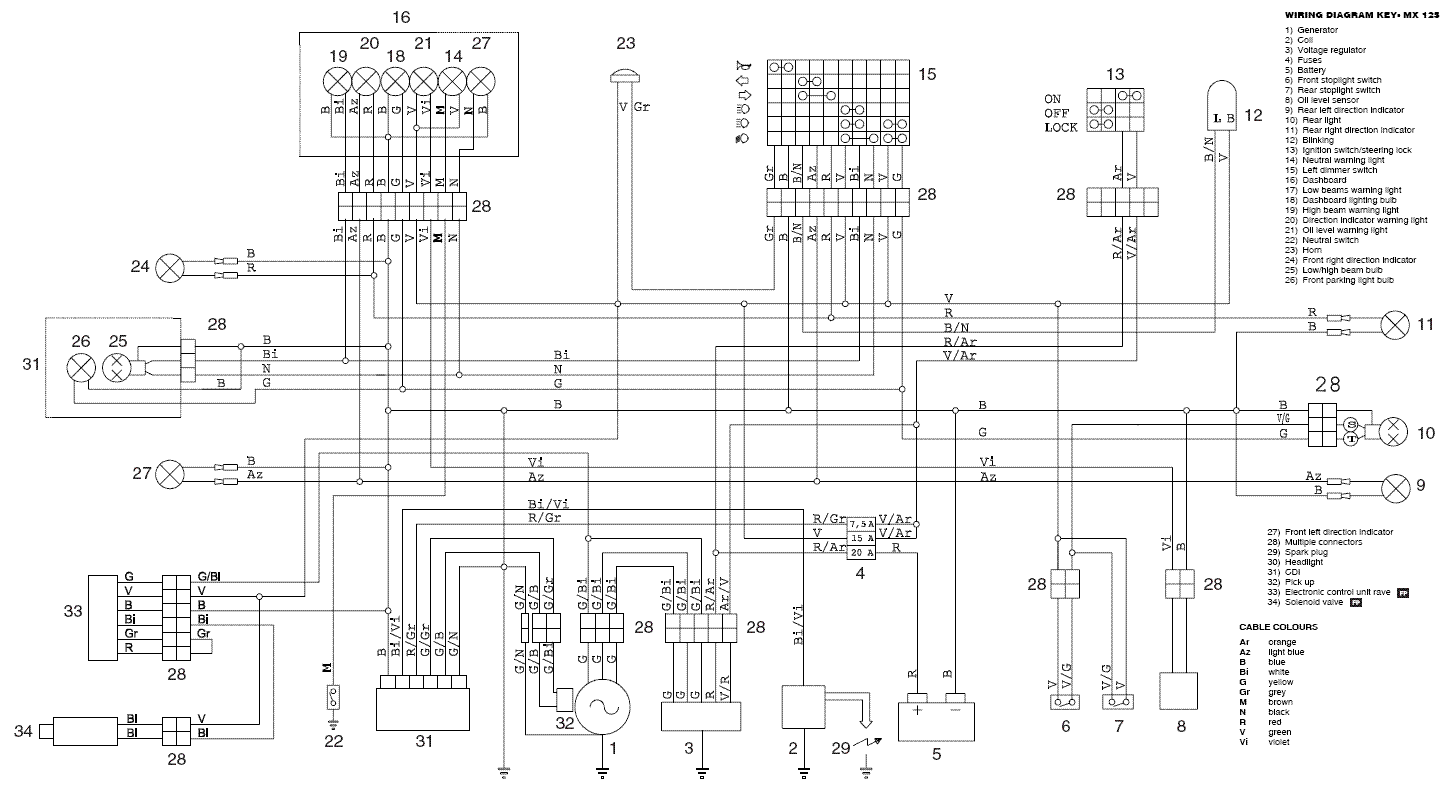 Stels skif 50 схема проводки